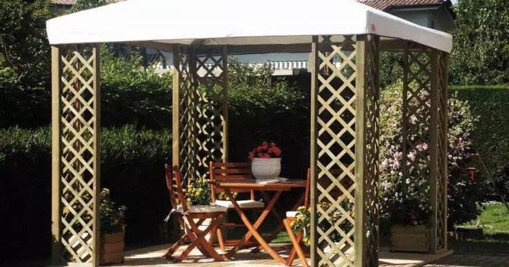 Toldo exterior "Fox 2022" en madera