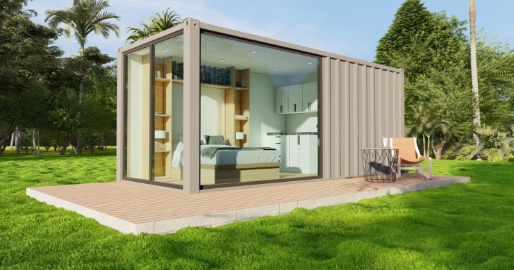 Casa-contenedor por menos de 14.000 euros