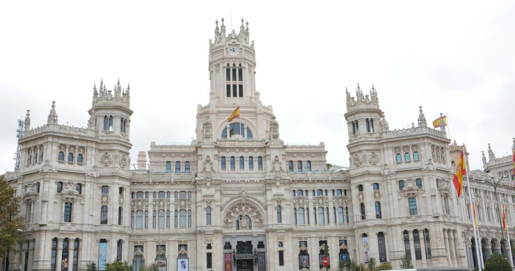 Palacio de Cibeles, sede del Ayuntamiento de Madrid