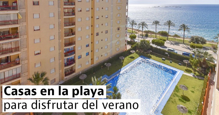 Casas en primera línea de playa