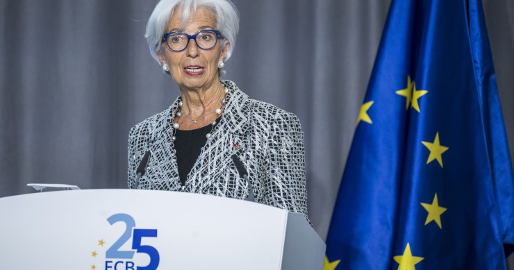 Christine Lagarde, presidenta del BCE