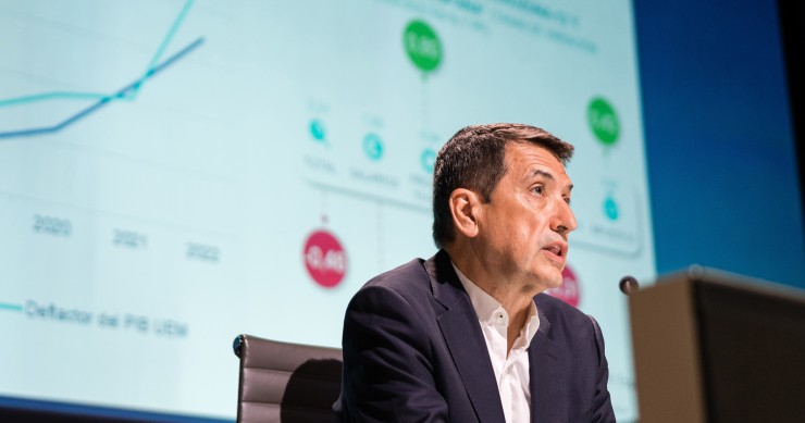 Archivo - El responsable de Análisis Económico de BBVA Research, Rafael Doménech