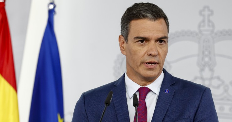 Pedro Sánchez, presidente del Gobierno en funciones