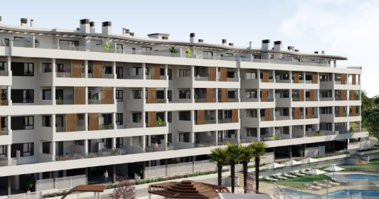 Obra nueva Álamos Garden, en Torremolinos