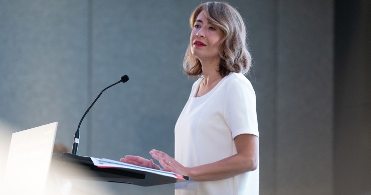 La ministra de Transportes, Movilidad y Agenda Urbana en funciones, Raquel Sánchez.