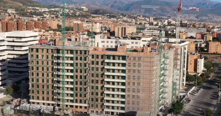 Promoción de Aedas Homes en construcción