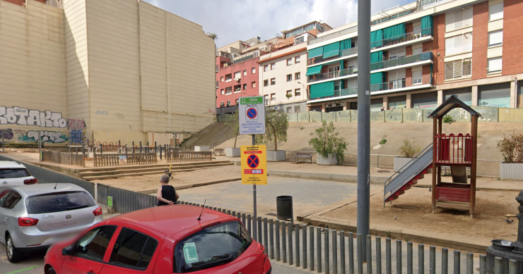 Socavón en el Carmelo