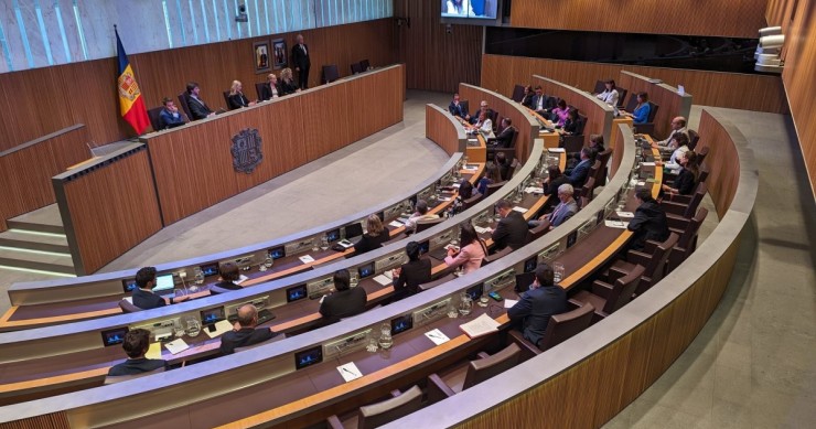 Inici d'una sessió del Consell General d'Andorra / Consell General d'Andorra