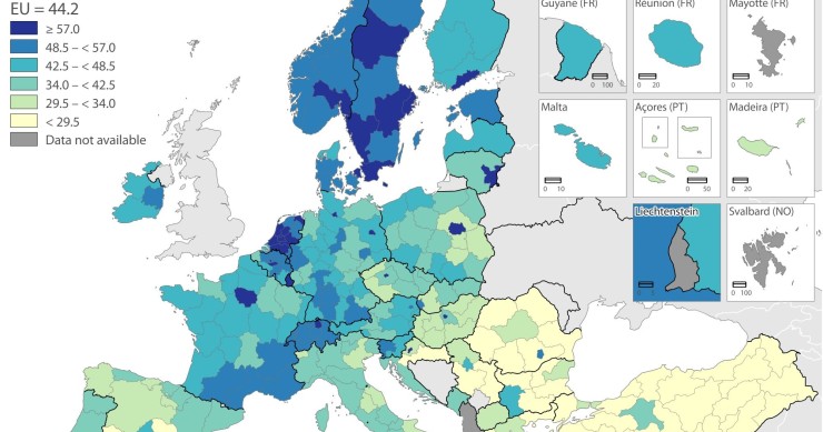 Trabajos mejor cualificados en Europa