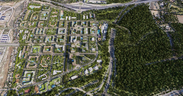 Imagen del futuro desarrollo