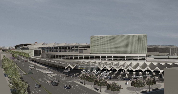 Archivo - Nueva estación pasante en Atocha