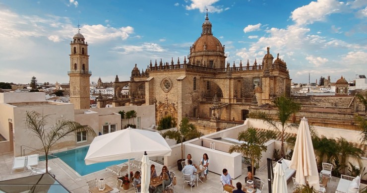 Archivo - El Hotel Bodega Tío Pepe, elegido el mejor alojamiento enoturístico de España 