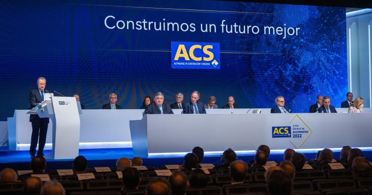 Archivo - Junta general de accionistas de ACS de 2022