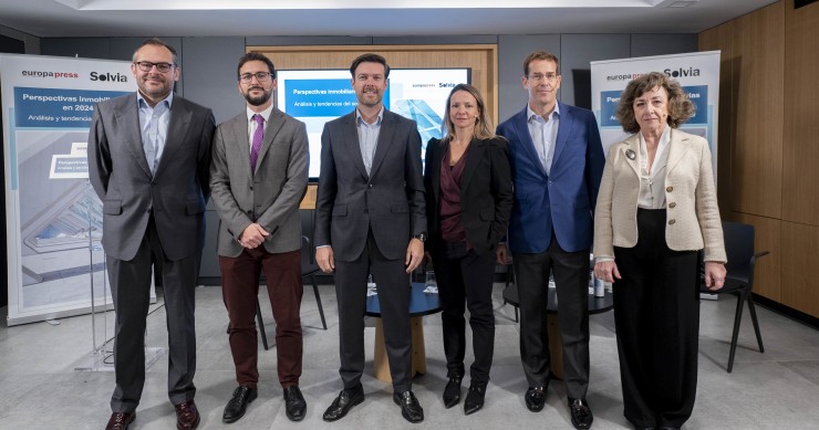 ‘Perspectivas inmobiliarias en 2024: análisis y tendencias del sector’, organizado por Europa Press en colaboración con Trescom para Solvia.