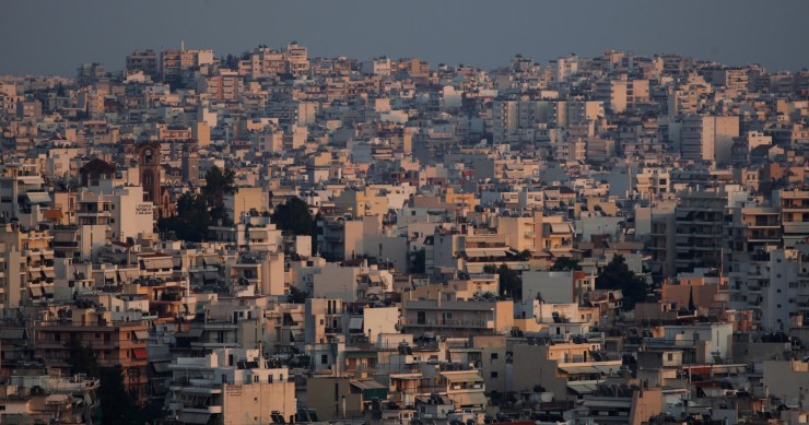 Viviendas en Atenas, Grecia