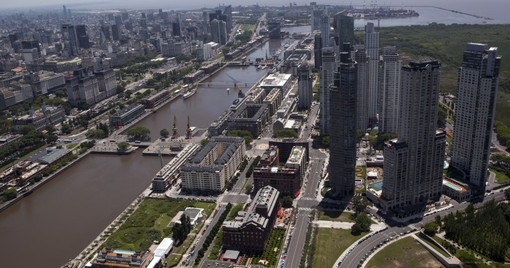 Puerto Madero, en Argentina