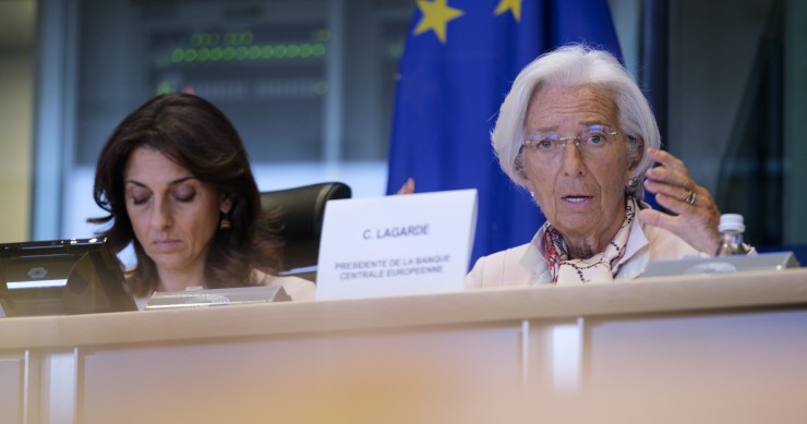 Christine Lagarde, presidenta del BCE