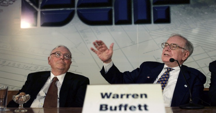 Charlie Munger y Warren Buffett
