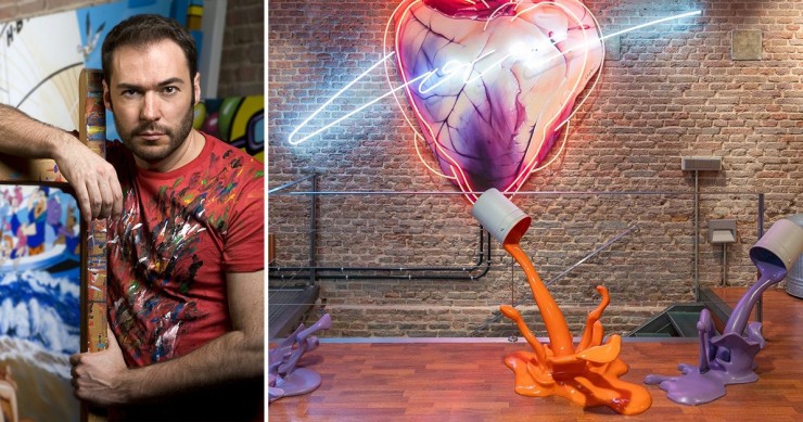 Studio des Pop-Art-Künstlers Antonio de Felipe in Malasaña steht für 730.000 Euro zum Verkauf