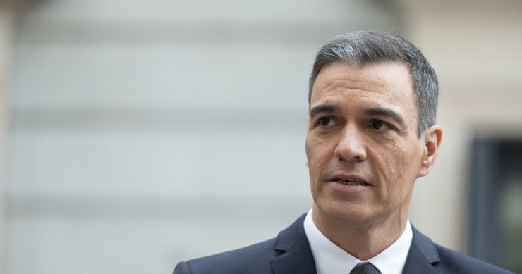 El presidente del Gobierno, Pedro Sánchez