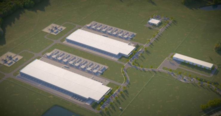 Archivo - Centros de datos que Turner construirá para Meta en Estados Unidos