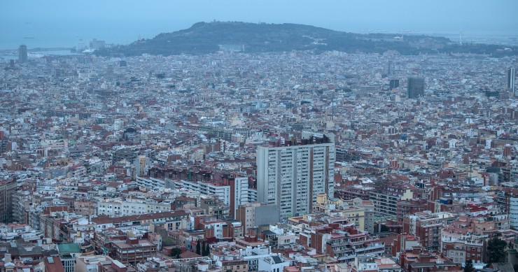 Vista general de Barcelona