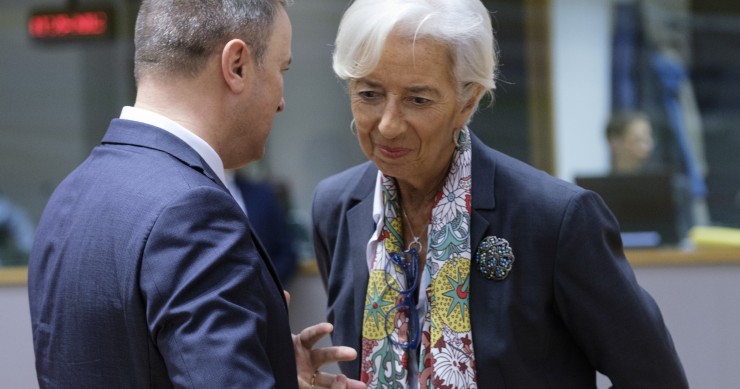 Christine Lagarde, presidenta del BCE