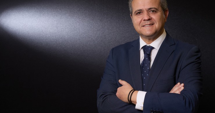 El consejero de Vivienda, Transportes e Infraestructuras de la Comunidad de Madrid, Jorge Rodrigo Domínguez, posa para Europa Press, a 30 de enero de 2024, en Madrid (España).