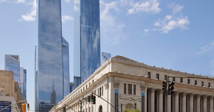 Las dos torres que componen Manhattan West presiden el complejo homónimo que se alza sobre el Midtown neoyorkino.