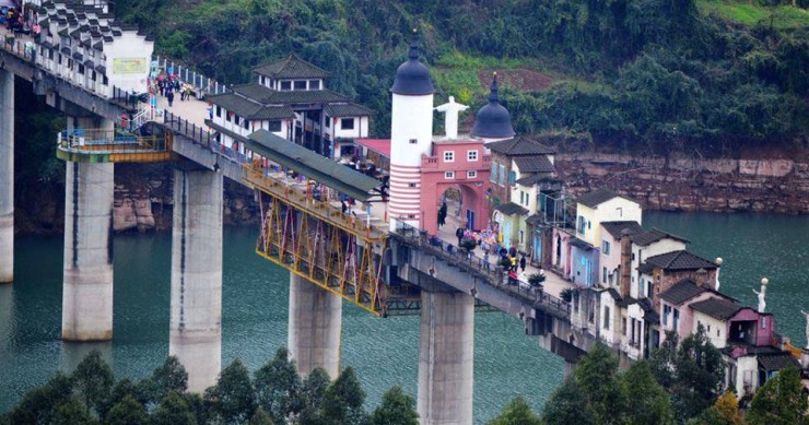 El puente que se ha vuelto viral en las redes