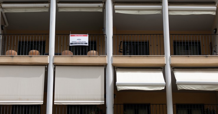 Una vivienda en venta. 