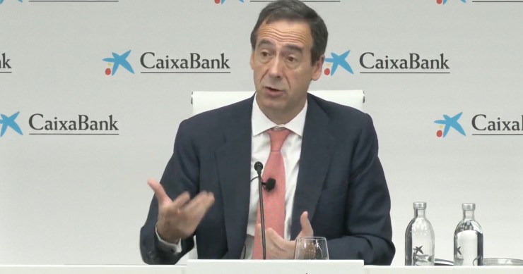 El consejero delegado de CaixaBank, Gonzalo Gortázar.