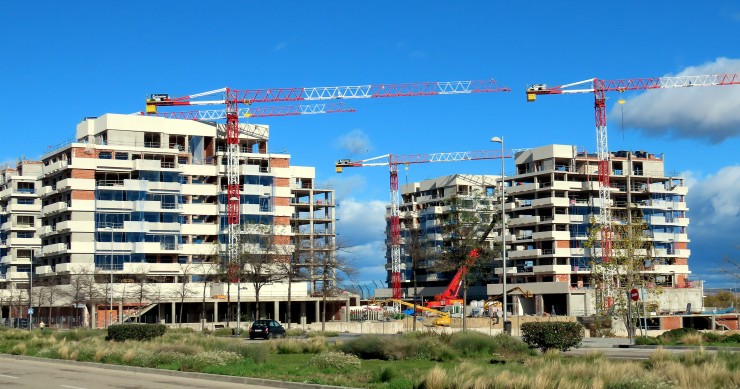 Construcción de edificios en Madrid