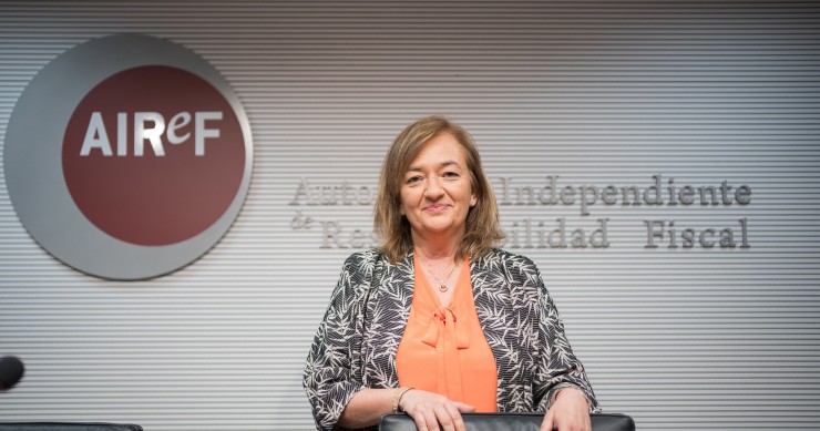 La presidenta de la AIReF, Cristina Herrero
