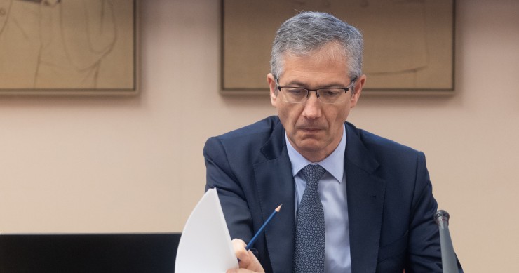 El gobernador del Banco de España, Pablo Hernández de Cos