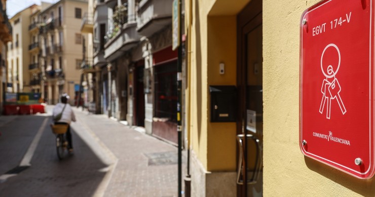 Un piso turístico en Valencia, a 28 de mayo de 2024, en Valencia, Comunidad Valenciana (España).