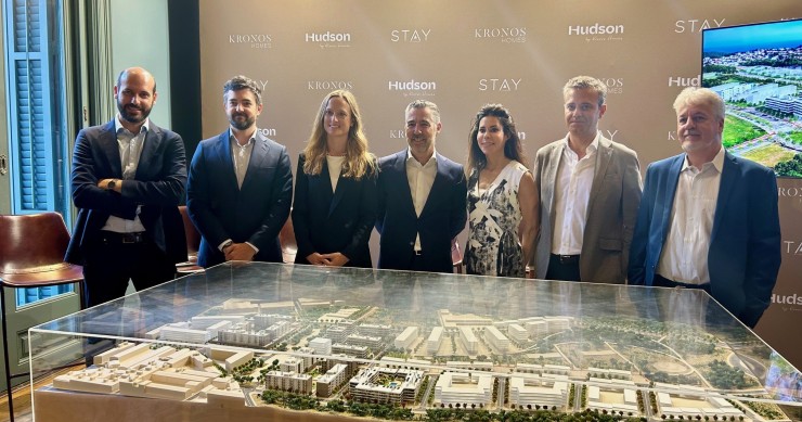 Presentación del nuevo barrio Parc Central de Sant Pere de Ribes (Barcelona)