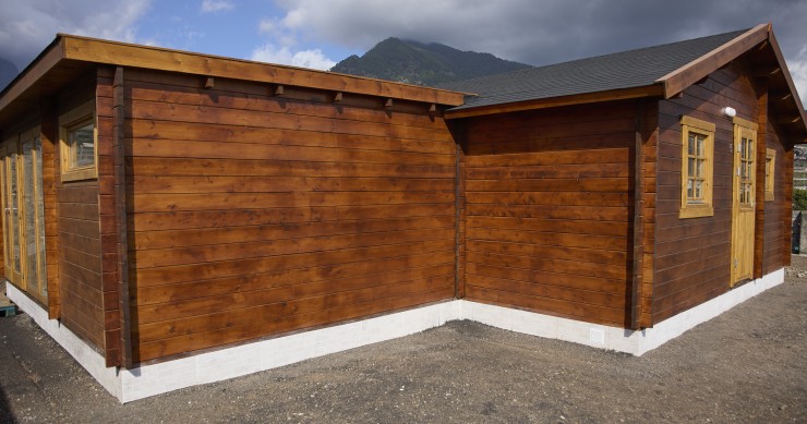 Archivo - Casas prefabricadas de madera