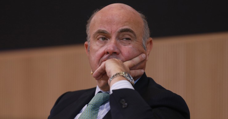 Archivo - El vicepresidente del Banco Central Europeo, Luis de Guindos.