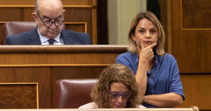La diputada de Podemos Noemí Santana durante un pleno en el Congreso de los Diputados, a 20 de junio de 2024, en Madrid (España).