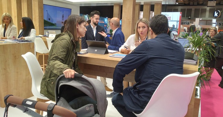 'Stand' de Aedas Homes en el SIMA 2023