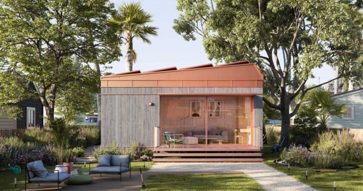 Minicasa prefabricada autosuficient 