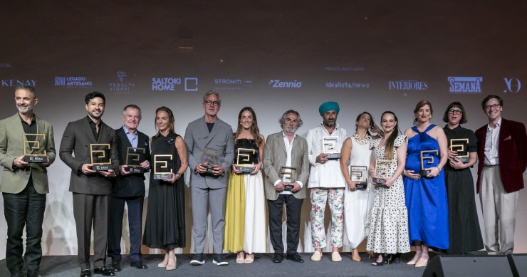 Galardonados en la gala de los II Premios Escala de Interiorismo
