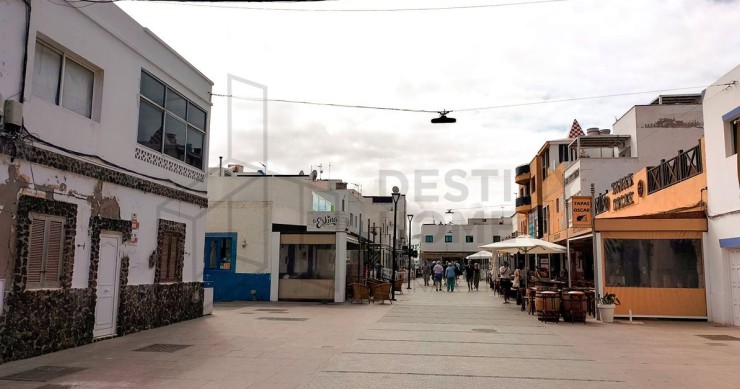 Barrio de Corralejo, en Fuerteventura, donde se rehabilitará gran parte del casco de la ciudad