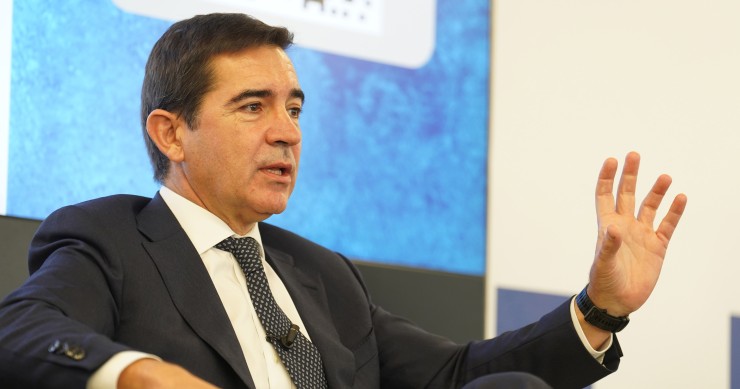 Archivo - El presidente de BBVA, Carlos Torres Vila.