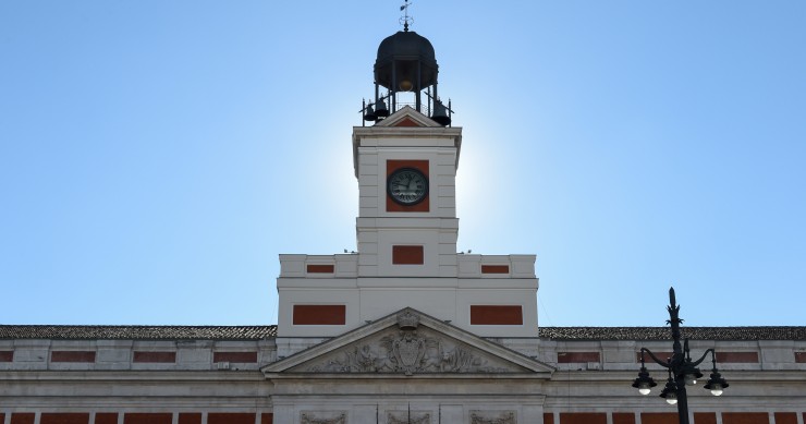 Puerta del Sol, Madrid, (España).