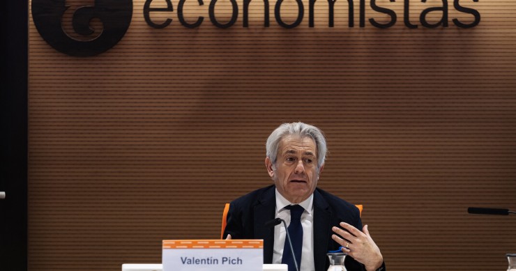 Archivo - El Presidente del CGE, Valentín Pich. 