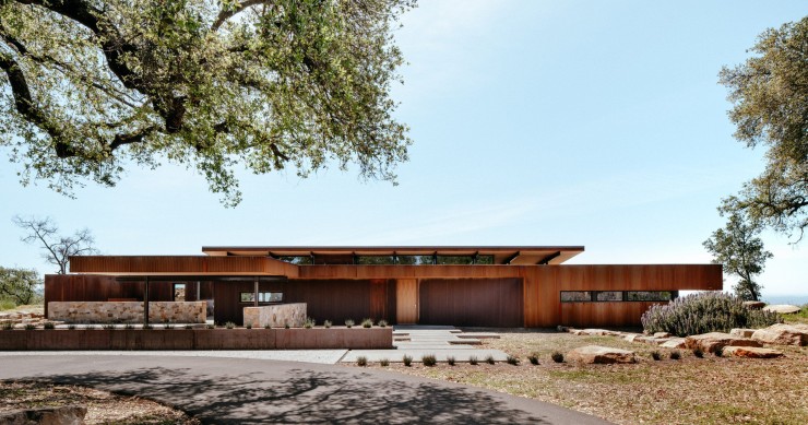 La Casa para un Nuevo Comienzo, obra de Nielsen Schuh Architects en el condado de Sonoma, fue concebida para una pareja cuya vivienda original fue destruida por un incendio forestal.