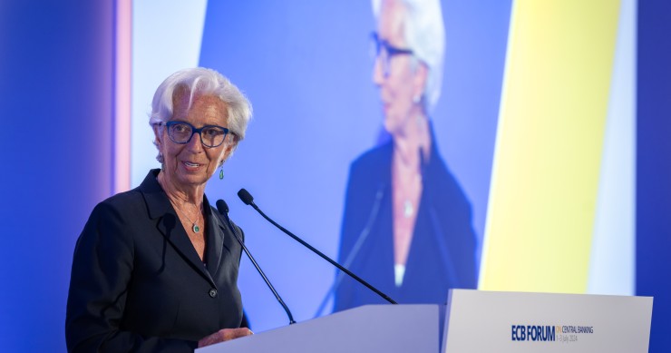 Christine Lagarde, presidenta del BCE