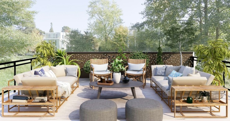 Patio design ideas Spain